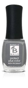 Protect+ Nail Color w/ Prosina - Feathered Slippers (A Creamy Pure Grey) - Barielle - America's Original Nail Treatment Brand