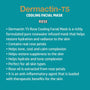 Dermactin Cooling Rose Facial Sheet Mask