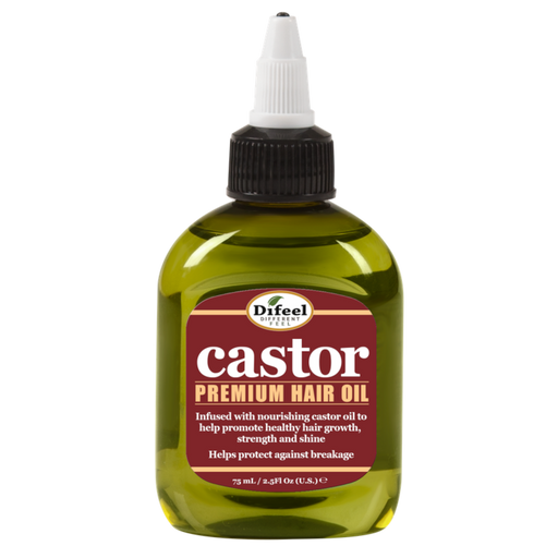 Difeel Castor Pro-Growth Hair Oil 2.5 oz.