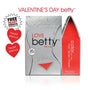 Love Betty (RED) Intimate Hair Color Kit with Free Heart Stencils