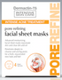 Dermactin Pore Refining Facial Sheet Mask 4-Count