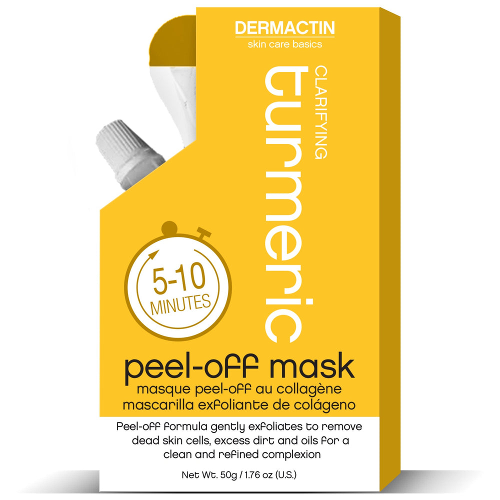 Dermactin Skin Care Basics Clarifying Turmeric Peel-off Mask 1.76 oz.