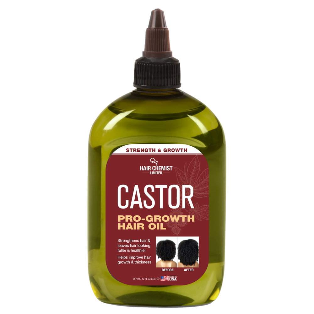 Hair Chemist Pro-Growth Natural Castor Hair Oil 12 oz.