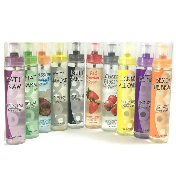 Difeel Endless Love Body Mist 10-PC Gift Set