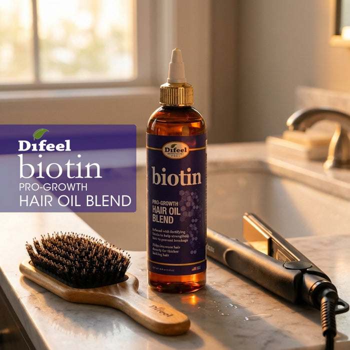 Difeel Biotin Pro Growth Premium Hair Oil 8 oz.