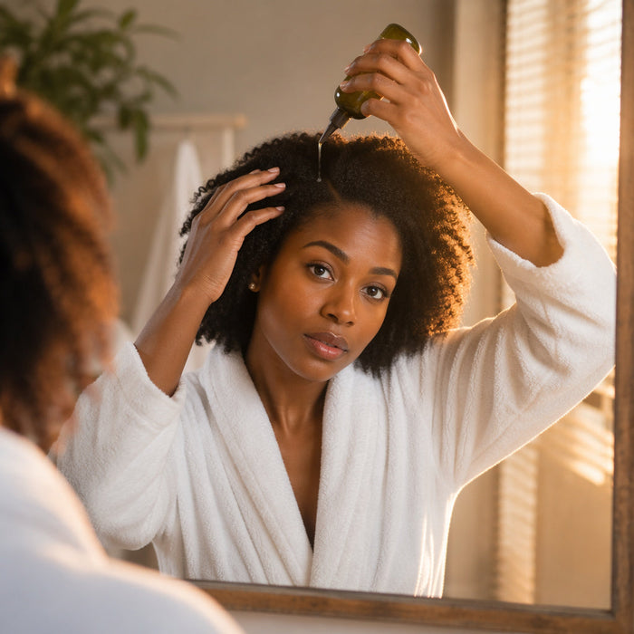 Difeel Shea Butter Hair Oil Blend - Travel Size 2.5 oz. (PACK OF 2)