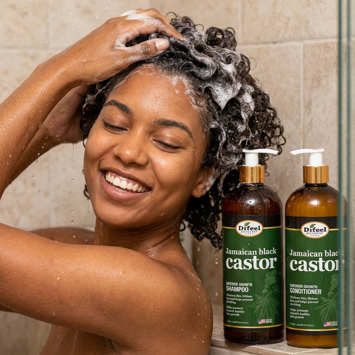 Difeel Superior Growth Jamaican Black Castor Shampoo 33.8 oz.