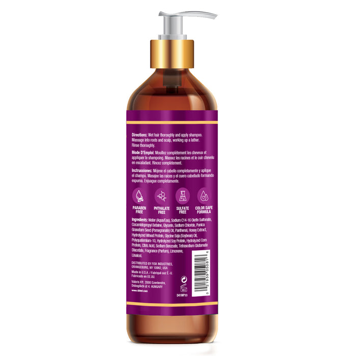 Difeel Pomegranate & Manuka Honey Sulfate-Free Shampoo 33.8 oz.