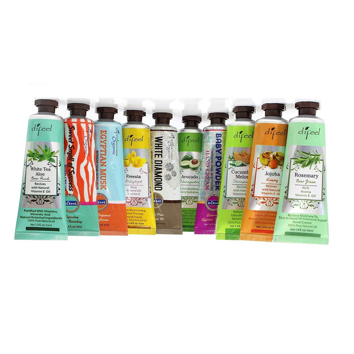Difeel Luxury Hand Cream Collection 10 Piece Set