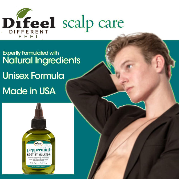 Difeel Peppermint Scalp Care Root Stimulator 2.5 oz.