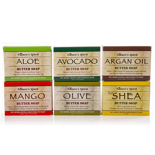 Nature's Spirit Butter Soap Collection (6-PIECE SET)