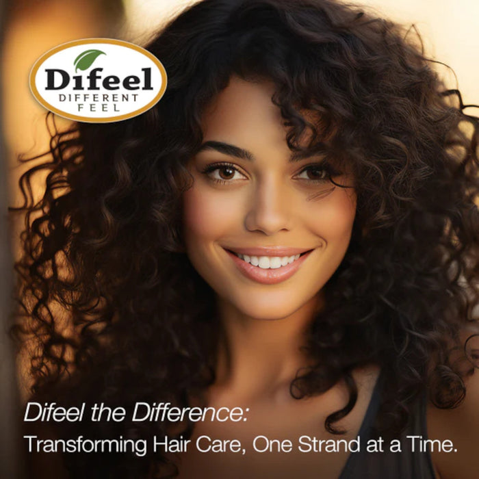 Difeel Caffeine & Castor Hair Oil Blend 7.1 oz. (PACK OF 4)