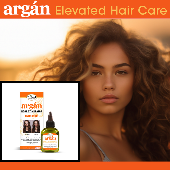Difeel Argan Hydrating Root Stimulator 2.5 oz.