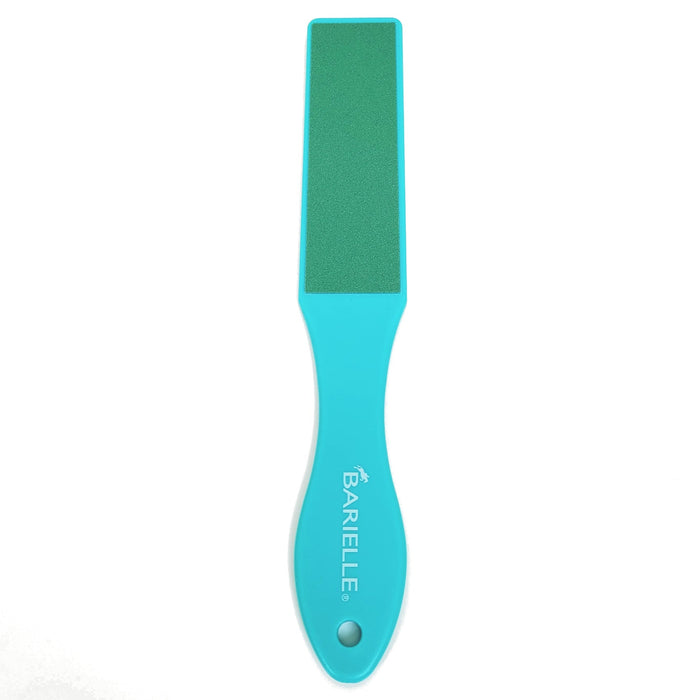 Barielle Total Foot Care Cream with Barielle Pedicure Foot Rasp File Callus Remover, Double Sided 10.7" X 1.7" with 10 Refill Grits