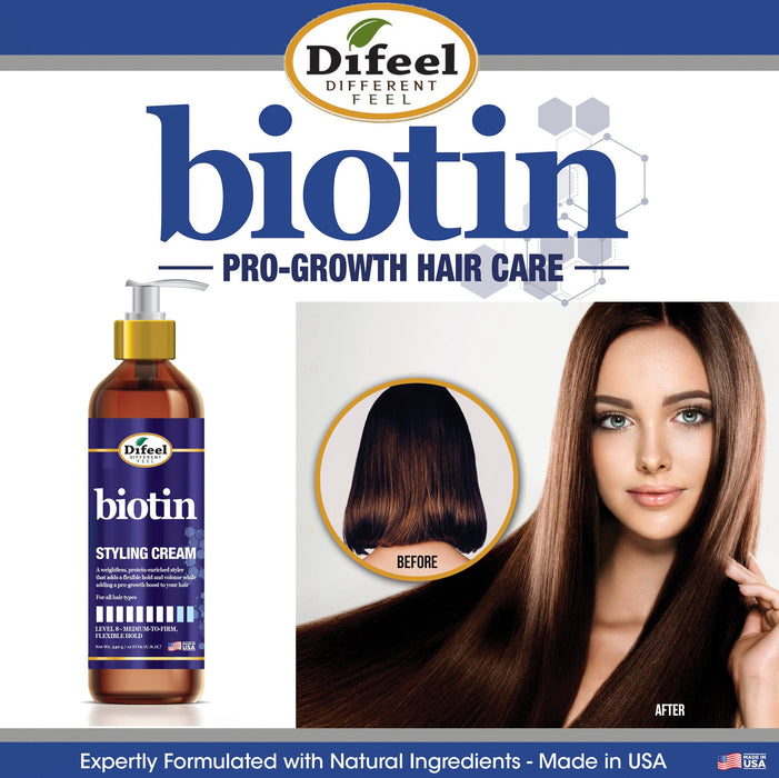 Difeel Biotin Styling Cream 12 ounce