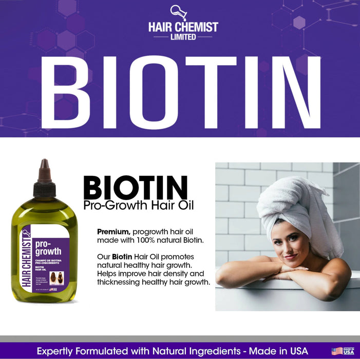 Hair Chemist Pro-Growth Biotin Hair Oil 12 oz.
