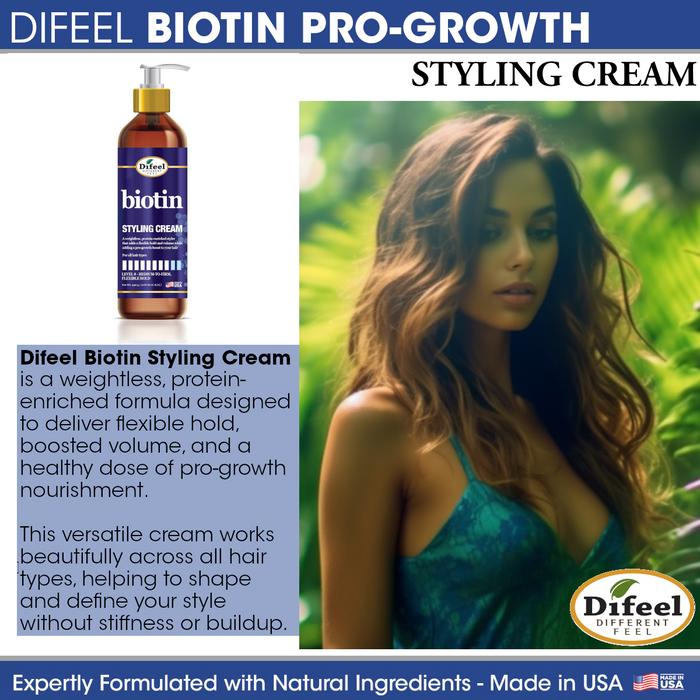 Difeel Biotin Styling Cream 12 ounce