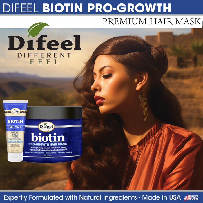 Difeel Biotin Pro-Growth Hair Mask 1.75 oz. Packet