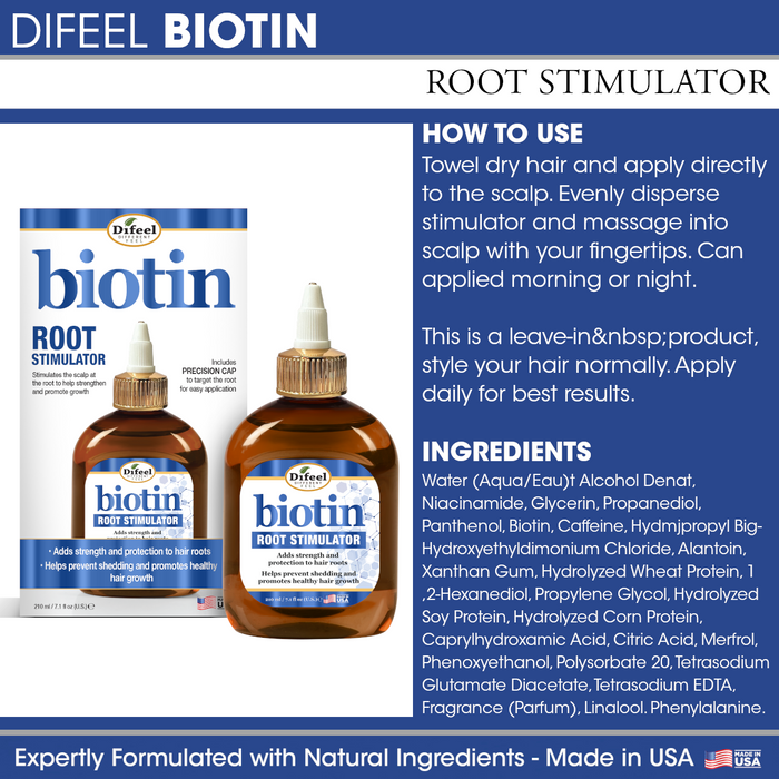 Difeel Biotin Root Stimulator 7.1 Ounce