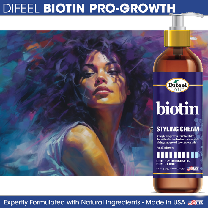 Difeel Biotin Styling Cream 12 ounce