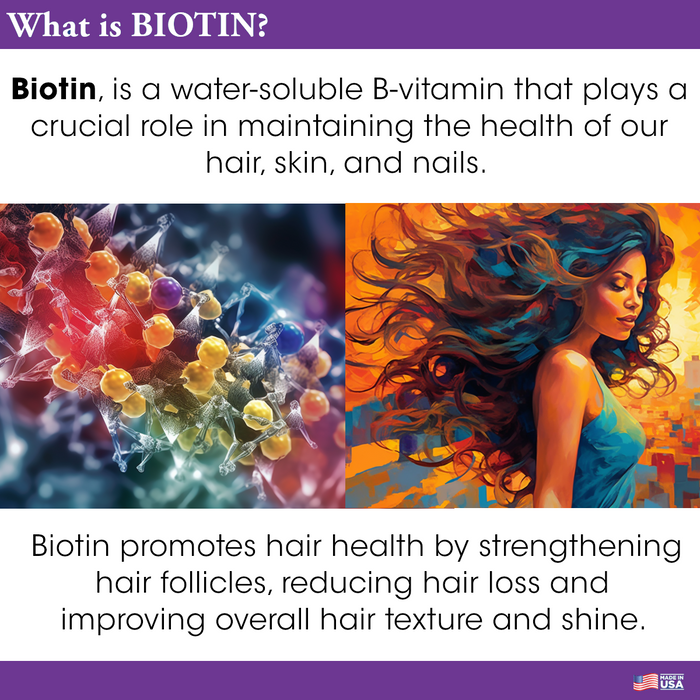 Difeel Biotin Premium Natural Hair Oil 8 oz.