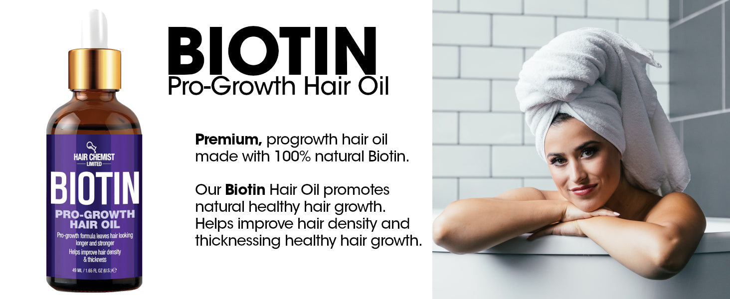Hair Chemist Biotin Strengthening Hair Oil 1.65 oz.