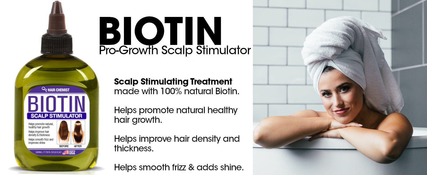 Hair Chemist Volume & Growth Biotin Pro-Growth Scalp Stimulator 7.1 oz.