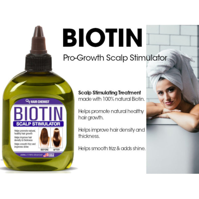Hair Chemist Volume & Growth Biotin Pro-Growth Scalp Stimulator 7.1 oz.