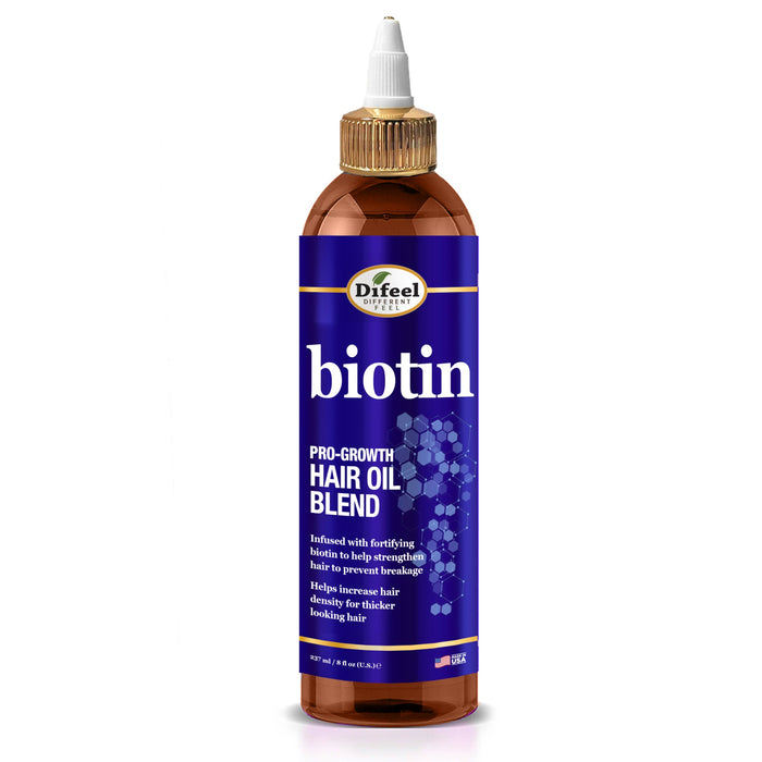 Difeel Biotin Pro Growth Hair Oil Blend 8 oz.