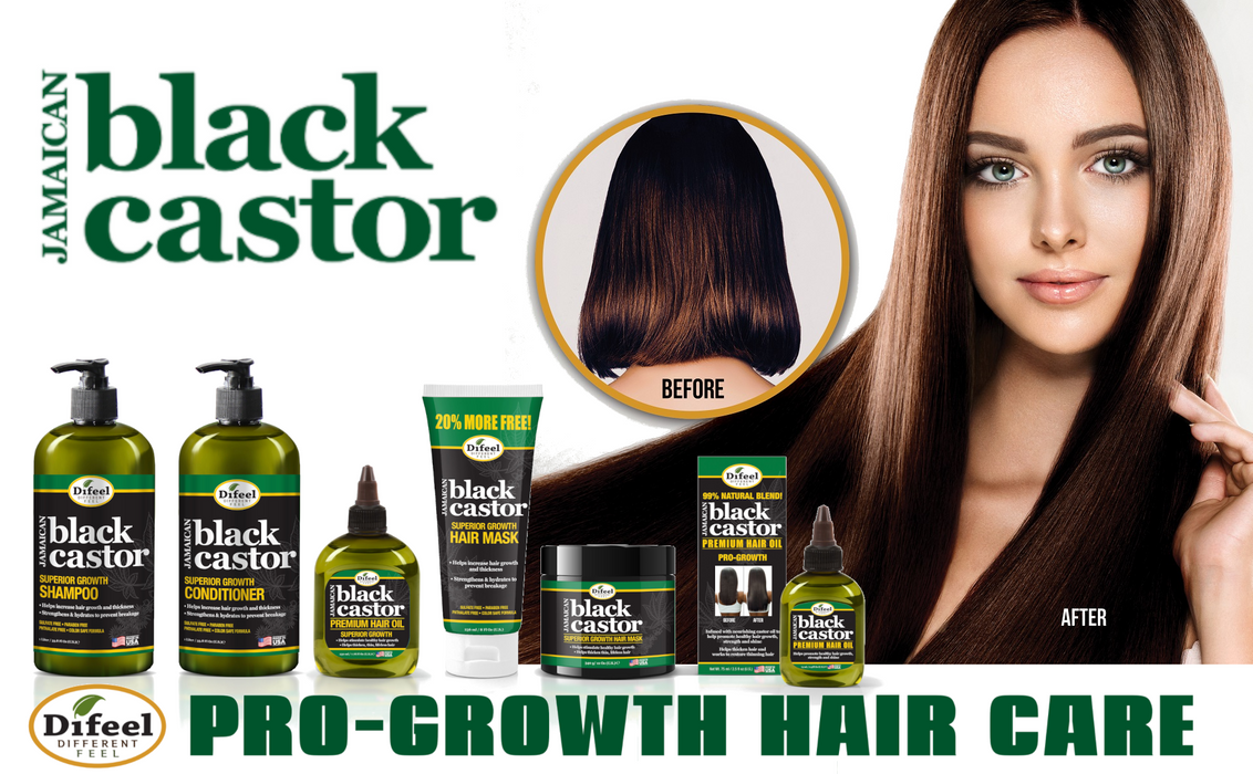 Difeel Superior Growth Jamaican Black Castor Root Stimulator 7.1 oz.