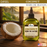 Difeel Coconut Oil Hair Oil Blend 7.1 oz. - Deluxe 2-PC Gift Set