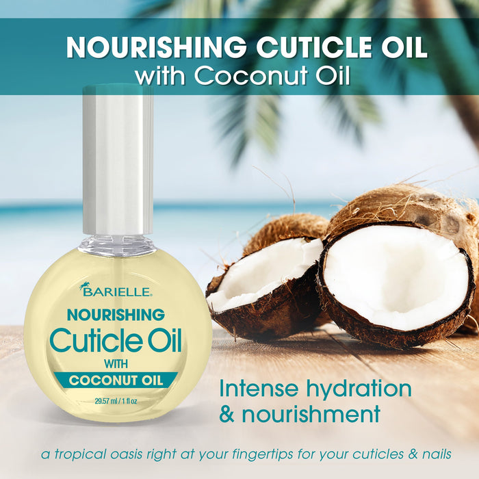 Barielle Nourishing Cuticle Oil with Coconut Oil 1 oz. (PACK OF 2)