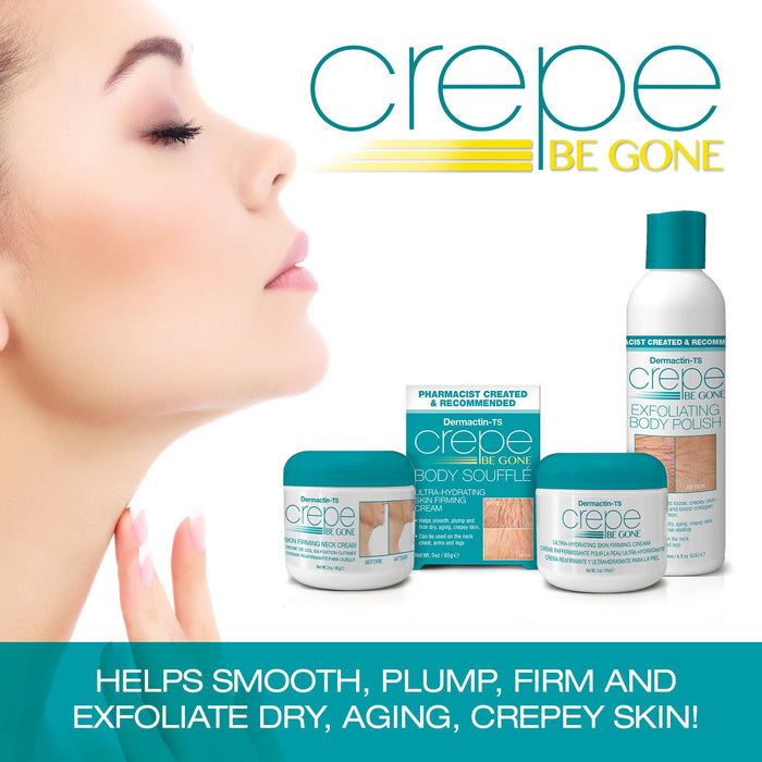 Crepe Be Gone Firming Neck Cream 3 oz. (Pack of 2)