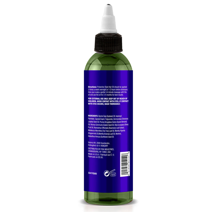 Difeel Itchy Scalp & Tension Relief Hair Oil with Tea Tree & Peppermint Oils for Braided Styles 8 oz.