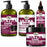 Difeel Ultra Curl 4-PC Curl Enhancing Hair Care Set : Ultra Curl Shampoo 12 oz, Conditioner 12 oz, Hair Mask 12 oz. & Hair Oil 8 oz