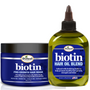Difeel Biotin Pro-Growth Hair Mask 12 oz. with Biotin Hair Oil Blend 7.1 oz. (2-Piece Set)