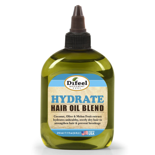 Difeel Hydrate Hair Oil Blend 7.1 Ounce (PACK OF 4)