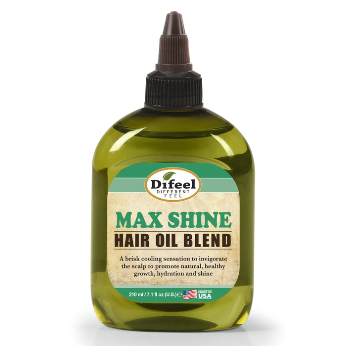 Difeel Max Shine Hair Oil Blend 7.1 oz. (PACK OF 4)