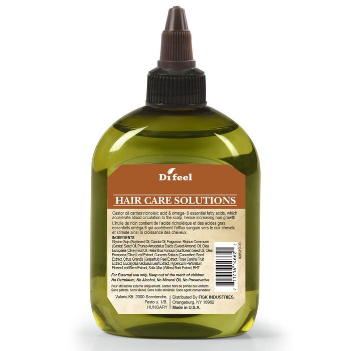 Difeel Pro-Growth Hair Oil Blend 7.1 oz. - Deluxe 2-PC Gift Set