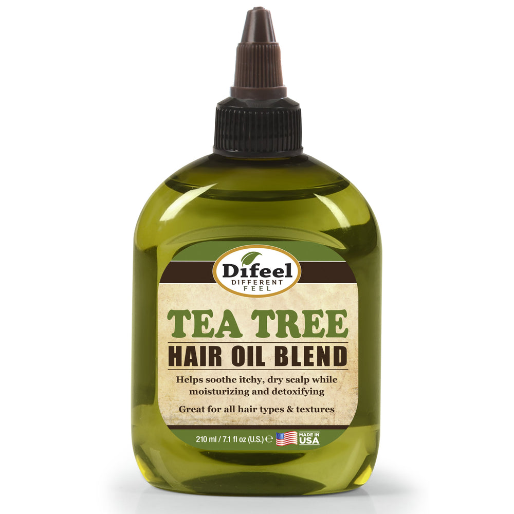 Difeel Tea Tree Hair Oil Blend 7.1 Ounces (PACK OF 2)