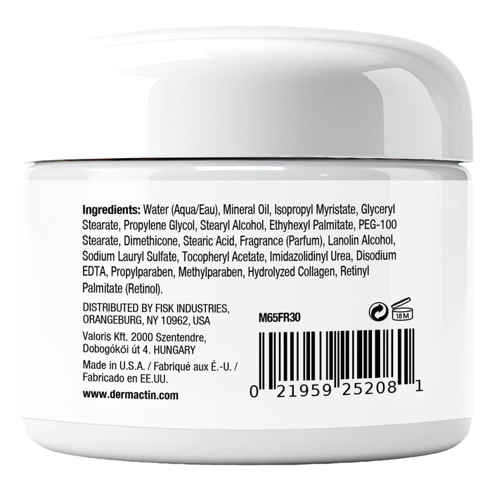 Dermactin Age Defying Collagen Facial Cream with Retinol 3 oz.