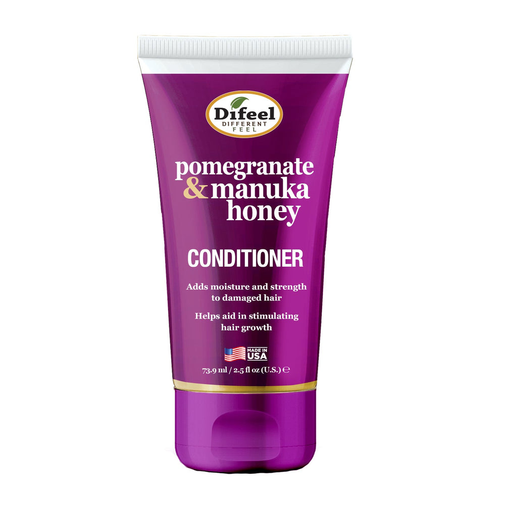 Difeel Pomegranate & Manuka Honey Sulfate-Free Conditioner - Travel Size 2.5 oz.