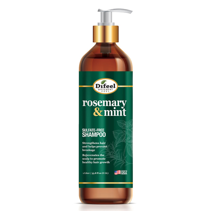 Difeel Elevated Rosemary and Mint Shampoo 33.8 oz.