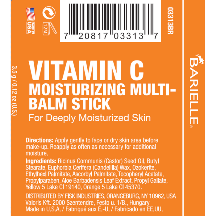 Barielle Vitamin C Moisturizing Balm Stick for Deeply Moisturized Skin