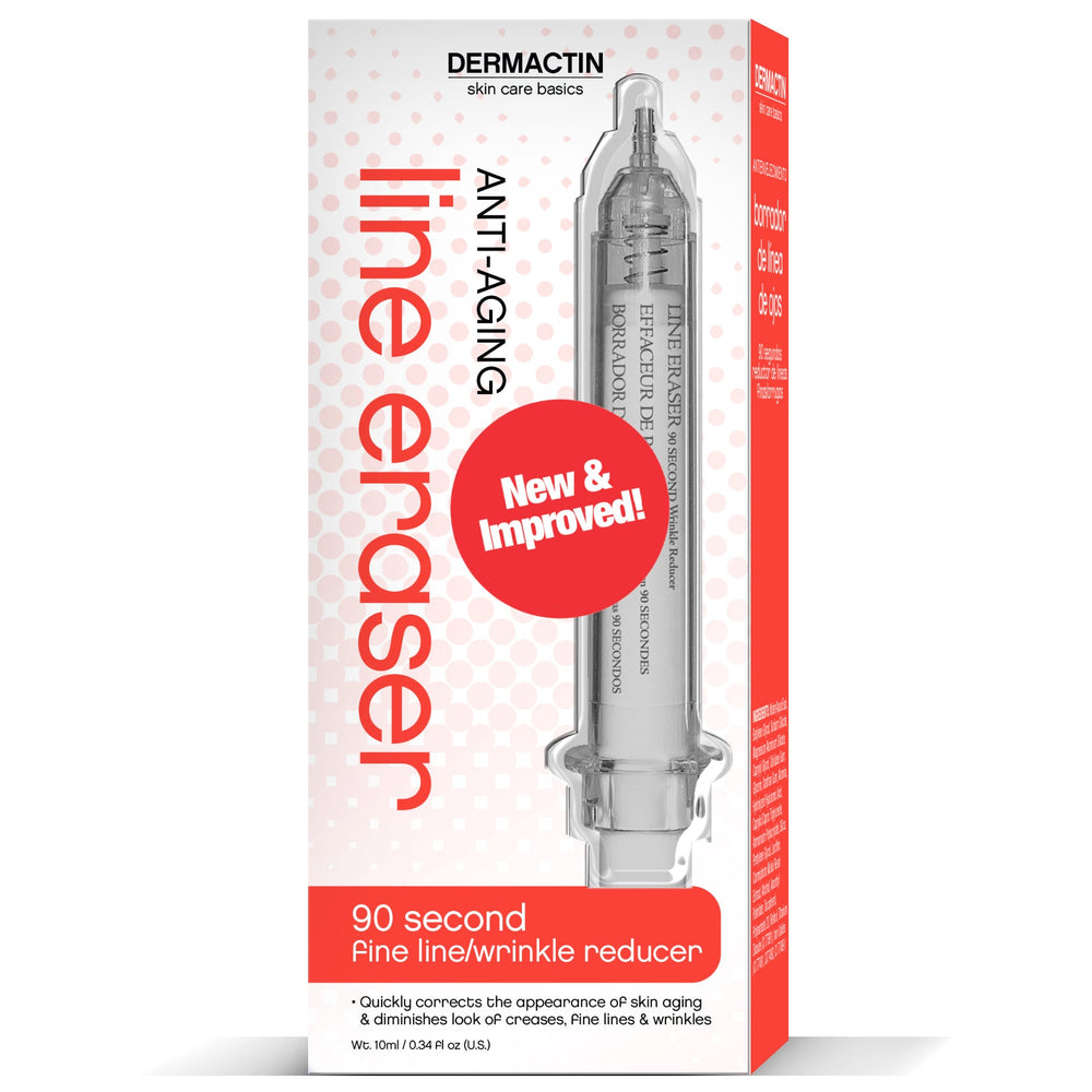 Dermactin New and Improved 90 Second Fine Line/Wrinkle Reducer .34 oz. - All New Easy to Use Applicator