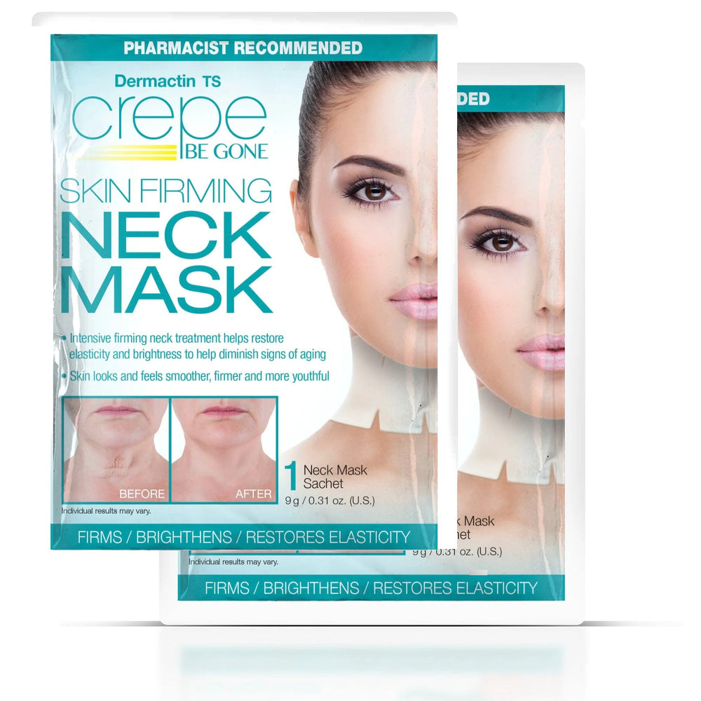 Crepe Be Gone Skin Firming Neck Mask (Pack of 2)