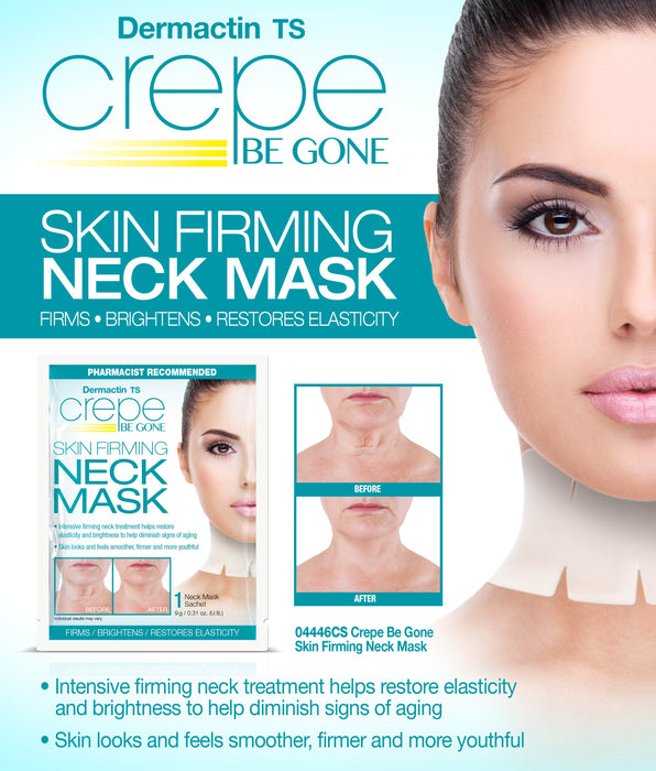Crepe Be Gone Skin Firming Neck Mask (Pack of 2)