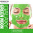 Dermactin Galaxy Green Neon Peel Off Facial Mask with Avocado and Centella Asiatica 1.76 oz.