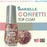 Barielle Confetti Top Coat .47 oz. - Multicolor Confetti Glitter Top Coat