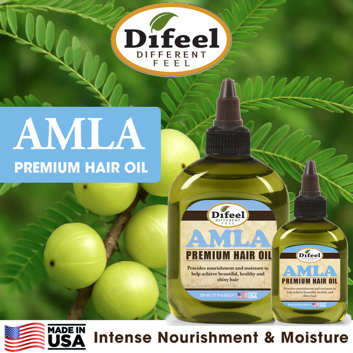 Difeel Amla Premium Hair Oil 2.5 Ounces